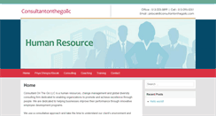 Desktop Screenshot of consultantonthegollc.com